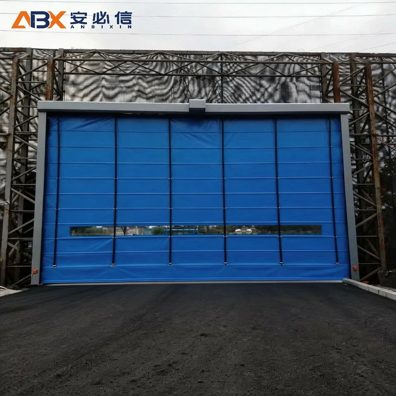 随州市软帘堆积门